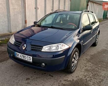 Синий Рено Меган, объемом двигателя 1.6 л и пробегом 205 тыс. км за 3650 $, фото 26 на Automoto.ua