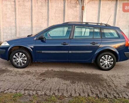 Синий Рено Меган, объемом двигателя 1.6 л и пробегом 205 тыс. км за 3650 $, фото 12 на Automoto.ua