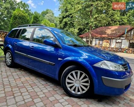 Синий Рено Меган, объемом двигателя 1.6 л и пробегом 212 тыс. км за 4999 $, фото 9 на Automoto.ua