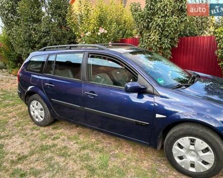 Синий Рено Меган, объемом двигателя 1.6 л и пробегом 287 тыс. км за 4650 $, фото 2 на Automoto.ua