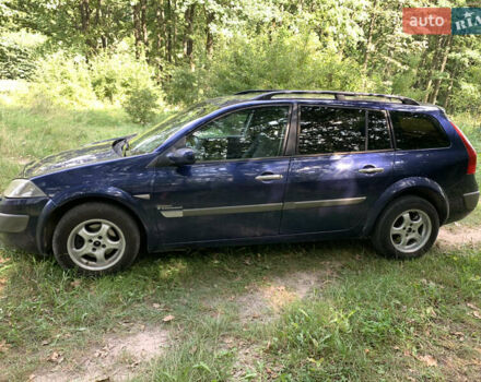 Синий Рено Меган, объемом двигателя 1.87 л и пробегом 363 тыс. км за 4350 $, фото 3 на Automoto.ua