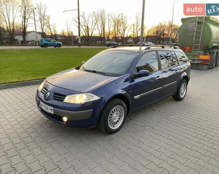 Синий Рено Меган, объемом двигателя 1.87 л и пробегом 376 тыс. км за 4400 $, фото 2 на Automoto.ua