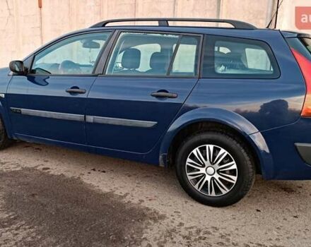 Синий Рено Меган, объемом двигателя 1.6 л и пробегом 205 тыс. км за 3650 $, фото 17 на Automoto.ua