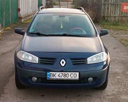 Синий Рено Меган, объемом двигателя 1.6 л и пробегом 205 тыс. км за 3650 $, фото 30 на Automoto.ua