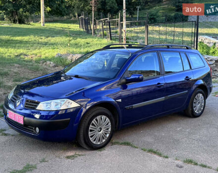 Синий Рено Меган, объемом двигателя 1.6 л и пробегом 176 тыс. км за 5199 $, фото 8 на Automoto.ua