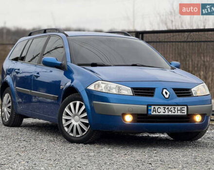 Синій Рено Меган, об'ємом двигуна 1.6 л та пробігом 215 тис. км за 4999 $, фото 1 на Automoto.ua