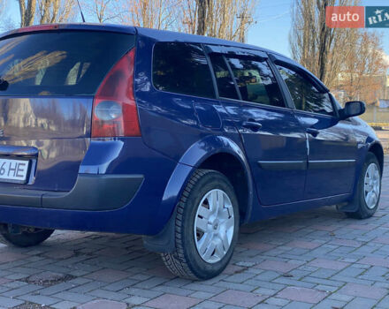 Синий Рено Меган, объемом двигателя 1.5 л и пробегом 304 тыс. км за 3900 $, фото 4 на Automoto.ua
