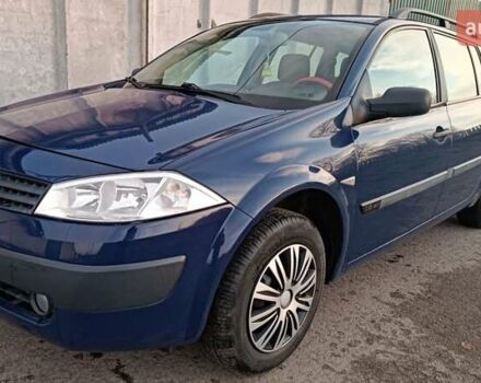 Синий Рено Меган, объемом двигателя 1.6 л и пробегом 205 тыс. км за 3650 $, фото 44 на Automoto.ua