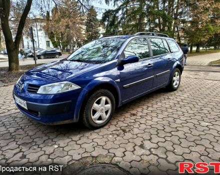 Синий Рено Меган, объемом двигателя 1.9 л и пробегом 242 тыс. км за 3800 $, фото 1 на Automoto.ua