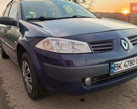 Синий Рено Меган, объемом двигателя 1.6 л и пробегом 205 тыс. км за 3650 $, фото 43 на Automoto.ua