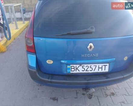 Синий Рено Меган, объемом двигателя 1.87 л и пробегом 330 тыс. км за 4200 $, фото 25 на Automoto.ua