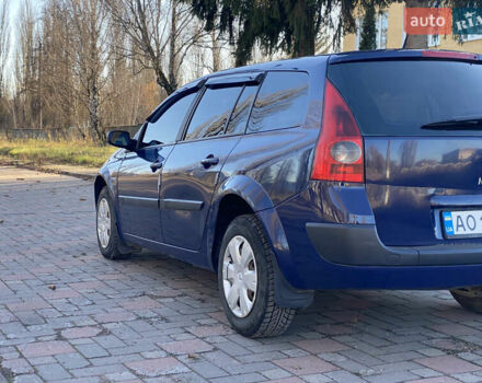 Синий Рено Меган, объемом двигателя 1.5 л и пробегом 304 тыс. км за 3900 $, фото 6 на Automoto.ua