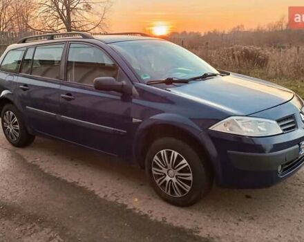 Синий Рено Меган, объемом двигателя 1.6 л и пробегом 205 тыс. км за 3650 $, фото 33 на Automoto.ua