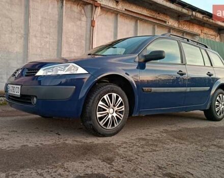 Синий Рено Меган, объемом двигателя 1.6 л и пробегом 205 тыс. км за 3650 $, фото 24 на Automoto.ua