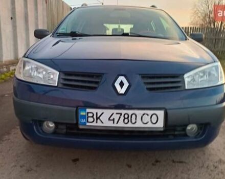 Синий Рено Меган, объемом двигателя 1.6 л и пробегом 205 тыс. км за 3650 $, фото 20 на Automoto.ua