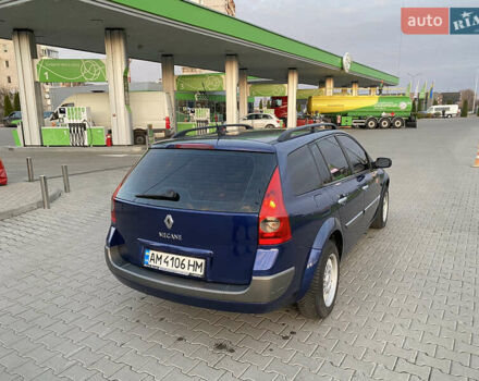 Синий Рено Меган, объемом двигателя 1.87 л и пробегом 376 тыс. км за 4400 $, фото 11 на Automoto.ua