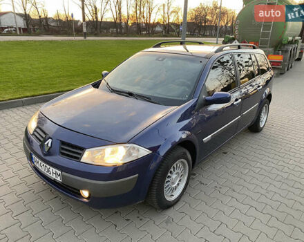 Синий Рено Меган, объемом двигателя 1.87 л и пробегом 376 тыс. км за 4400 $, фото 5 на Automoto.ua