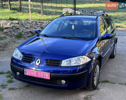 Синий Рено Меган, объемом двигателя 1.6 л и пробегом 176 тыс. км за 5199 $, фото 10 на Automoto.ua