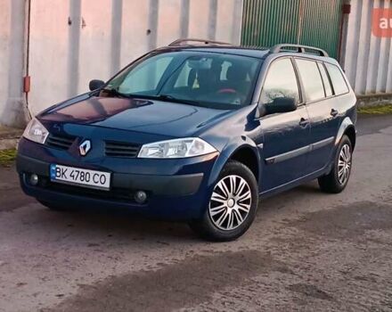 Синий Рено Меган, объемом двигателя 1.6 л и пробегом 205 тыс. км за 3650 $, фото 4 на Automoto.ua