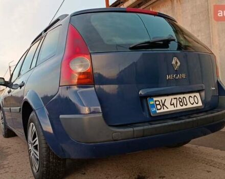 Синий Рено Меган, объемом двигателя 1.6 л и пробегом 205 тыс. км за 3650 $, фото 16 на Automoto.ua