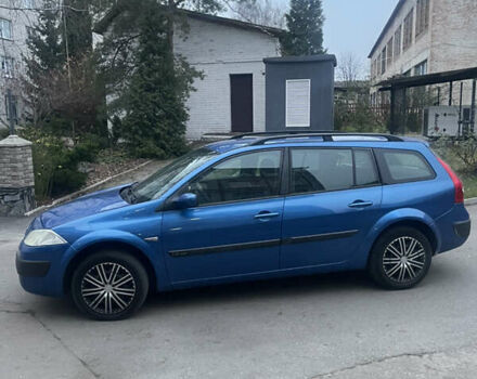 Синій Рено Меган, об'ємом двигуна 1.6 л та пробігом 321 тис. км за 3850 $, фото 1 на Automoto.ua