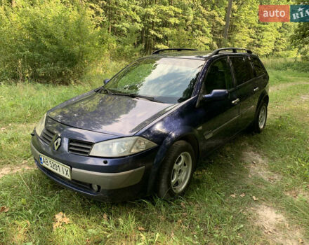 Синий Рено Меган, объемом двигателя 1.87 л и пробегом 363 тыс. км за 4350 $, фото 1 на Automoto.ua