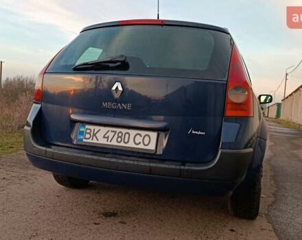 Синий Рено Меган, объемом двигателя 1.6 л и пробегом 205 тыс. км за 3650 $, фото 36 на Automoto.ua