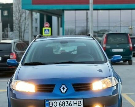 Синий Рено Меган, объемом двигателя 1.6 л и пробегом 198 тыс. км за 4950 $, фото 7 на Automoto.ua