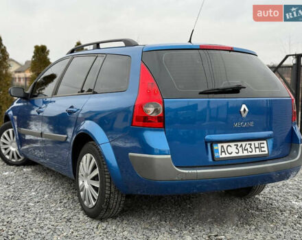 Синій Рено Меган, об'ємом двигуна 1.6 л та пробігом 215 тис. км за 4999 $, фото 18 на Automoto.ua