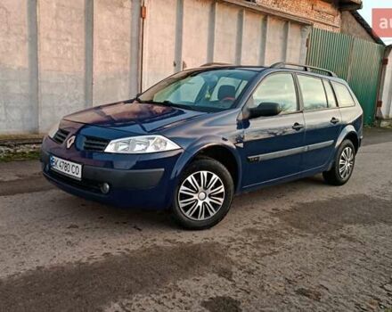 Синий Рено Меган, объемом двигателя 1.6 л и пробегом 205 тыс. км за 3650 $, фото 8 на Automoto.ua