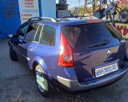 Синий Рено Меган, объемом двигателя 2 л и пробегом 235 тыс. км за 5200 $, фото 7 на Automoto.ua