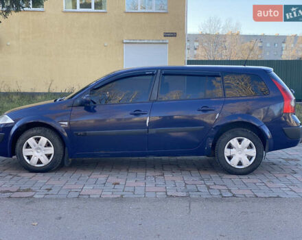 Синий Рено Меган, объемом двигателя 1.5 л и пробегом 304 тыс. км за 3900 $, фото 7 на Automoto.ua