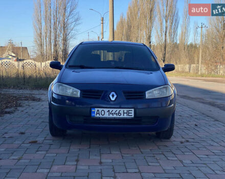 Синий Рено Меган, объемом двигателя 1.5 л и пробегом 304 тыс. км за 3900 $, фото 2 на Automoto.ua