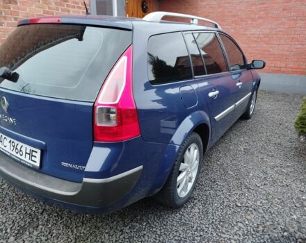 Синий Рено Меган, объемом двигателя 1.6 л и пробегом 203 тыс. км за 5800 $, фото 4 на Automoto.ua