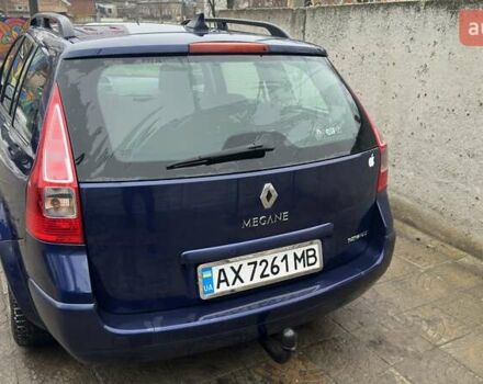 Синий Рено Меган, объемом двигателя 1.6 л и пробегом 223 тыс. км за 5500 $, фото 4 на Automoto.ua