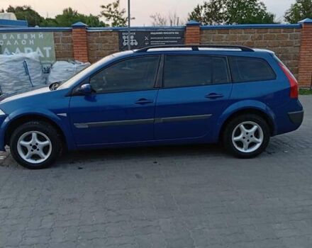 Синий Рено Меган, объемом двигателя 1.9 л и пробегом 357 тыс. км за 4000 $, фото 1 на Automoto.ua