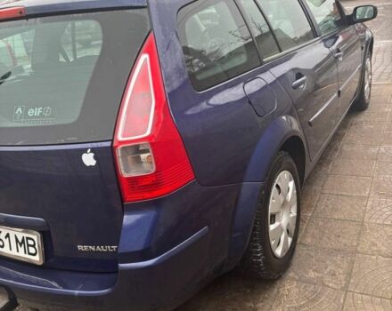 Синий Рено Меган, объемом двигателя 1.6 л и пробегом 223 тыс. км за 5500 $, фото 3 на Automoto.ua