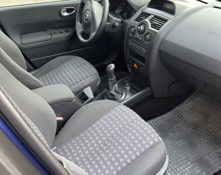 Синий Рено Меган, объемом двигателя 1.6 л и пробегом 213 тыс. км за 5350 $, фото 15 на Automoto.ua