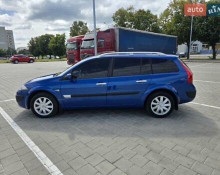Синий Рено Меган, объемом двигателя 2 л и пробегом 245 тыс. км за 6300 $, фото 5 на Automoto.ua