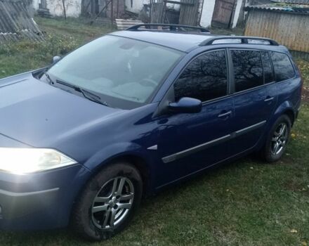 Синий Рено Меган, объемом двигателя 1.9 л и пробегом 445 тыс. км за 4650 $, фото 1 на Automoto.ua