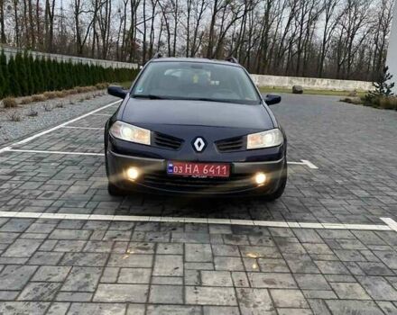 Синий Рено Меган, объемом двигателя 1.6 л и пробегом 229 тыс. км за 4850 $, фото 3 на Automoto.ua