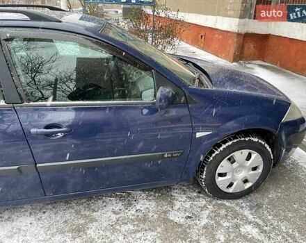 Синий Рено Меган, объемом двигателя 1.39 л и пробегом 230 тыс. км за 4500 $, фото 3 на Automoto.ua