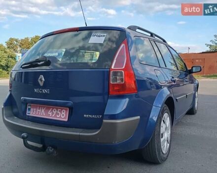 Рено Меган 2006 у Сумах на Automoto.ua Синій Рено Меган, об'ємом двигуна 1.6 л та пробігом 163 тис. км за 5200 $, фото 15 на Automoto.ua