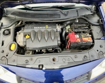 Синій Рено Меган, об'ємом двигуна 1.6 л та пробігом 245 тис. км за 6300 $, фото 6 на Automoto.ua