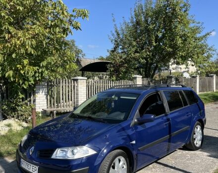 Синий Рено Меган, объемом двигателя 1.6 л и пробегом 238 тыс. км за 4300 $, фото 2 на Automoto.ua