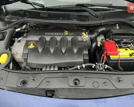 Синий Рено Меган, объемом двигателя 1.6 л и пробегом 223 тыс. км за 5500 $, фото 8 на Automoto.ua