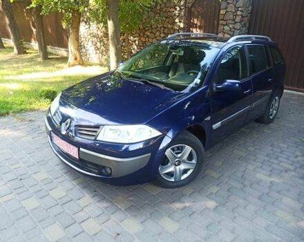 Синій Рено Меган, об'ємом двигуна 1.6 л та пробігом 212 тис. км за 5550 $, фото 1 на Automoto.ua
