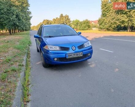 Синий Рено Меган, объемом двигателя 1.6 л и пробегом 210 тыс. км за 5350 $, фото 2 на Automoto.ua