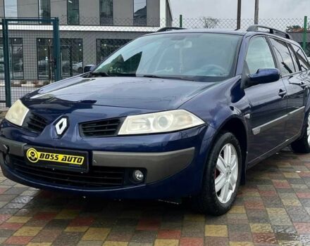 Синий Рено Меган, объемом двигателя 1.6 л и пробегом 227 тыс. км за 4800 $, фото 2 на Automoto.ua