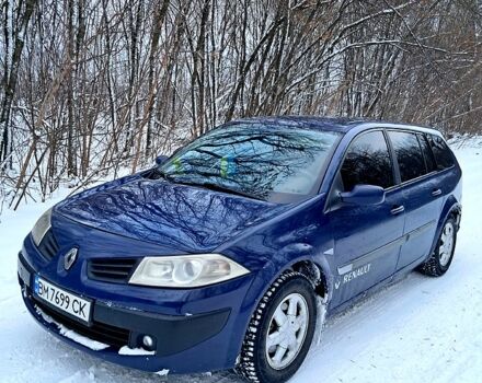 Синий Рено Меган, объемом двигателя 1.4 л и пробегом 293 тыс. км за 4500 $, фото 4 на Automoto.ua